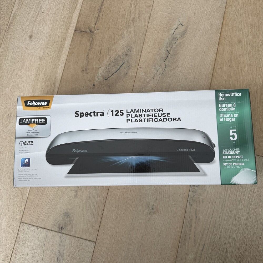 Fellowes CRC57397 Spectra 125 Laminator, 5-MIL, Max. Width of 12.5"